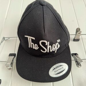 The Shop Black Snapback Hat